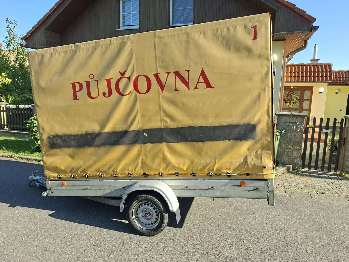 Vozík Agados 31 s plachtou, fotka 1