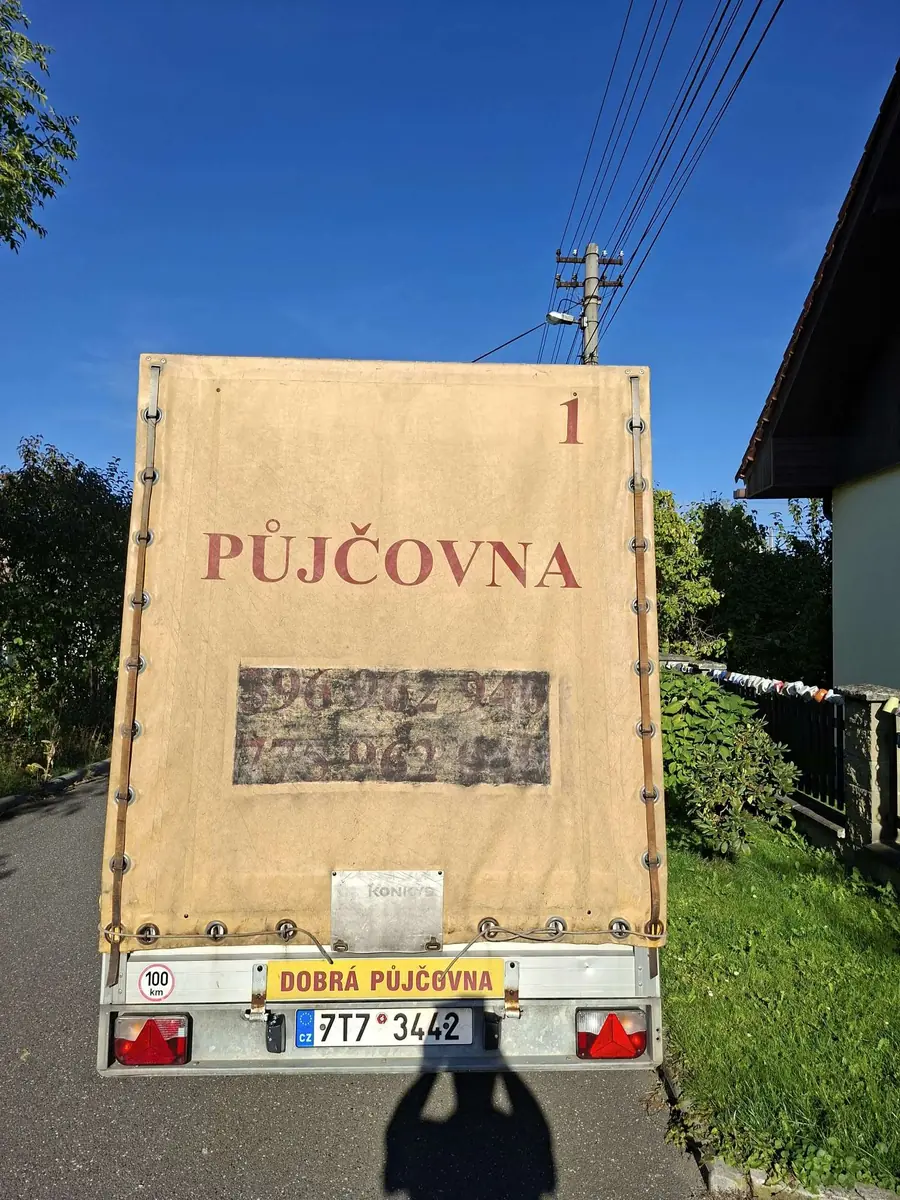 Vozík Agados 31 s plachtou, fotka 2