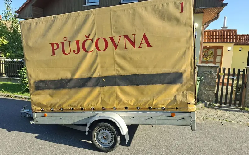 Vozík Agados 31 s plachtou