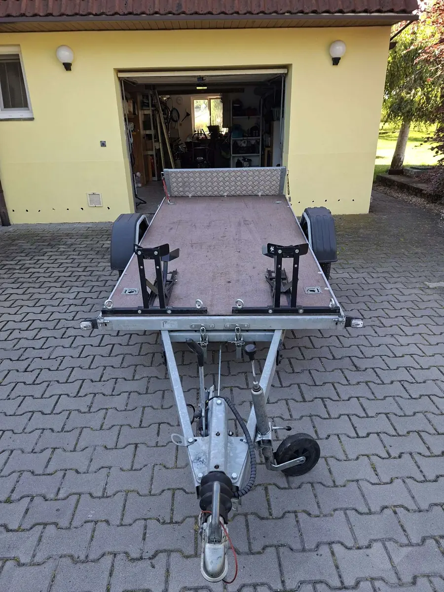 Vozík Zaslaw 3 na motocykly, fotka 3